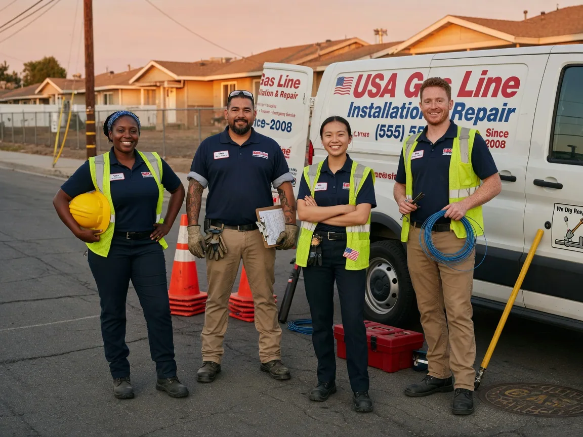 Gas Line Installation company in Piney River, VA